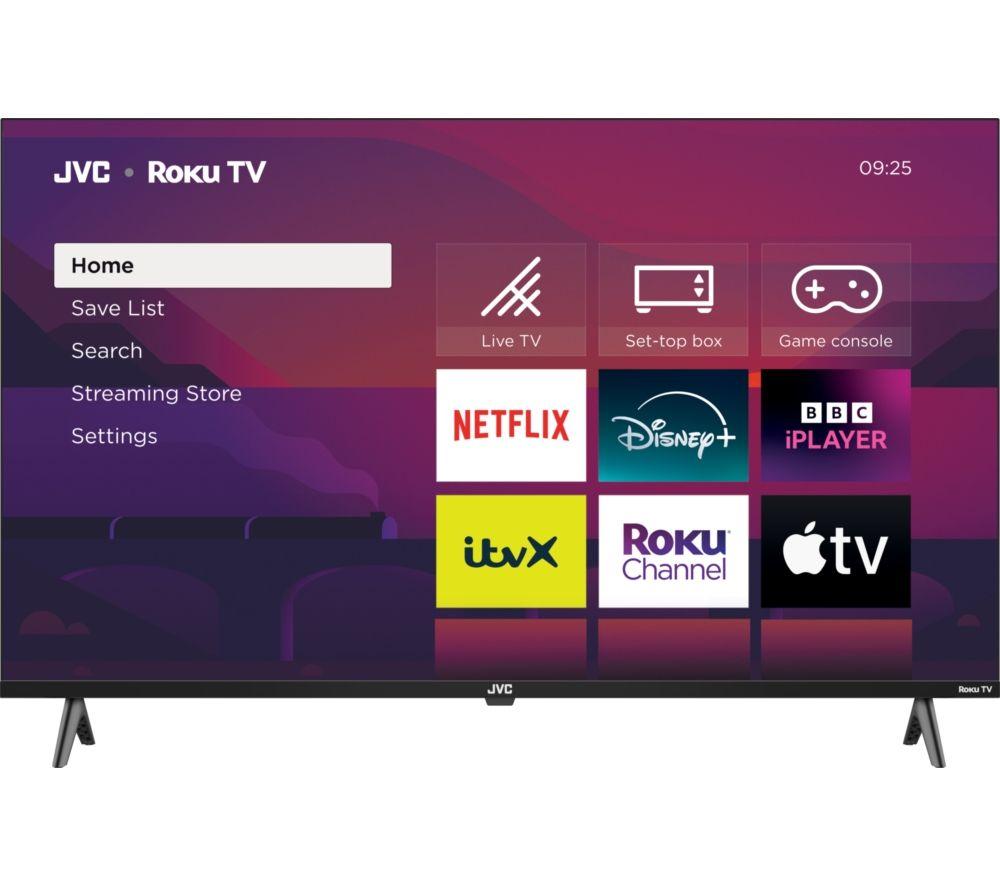 JVC LT-43CR350  Roku Smart Full HD LED TV with Freely