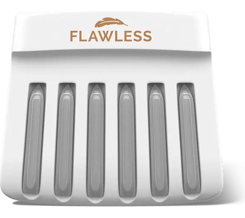 FLAWLESS FLA506767 Dermaplane Glow Replacement Heads - Pack of 6