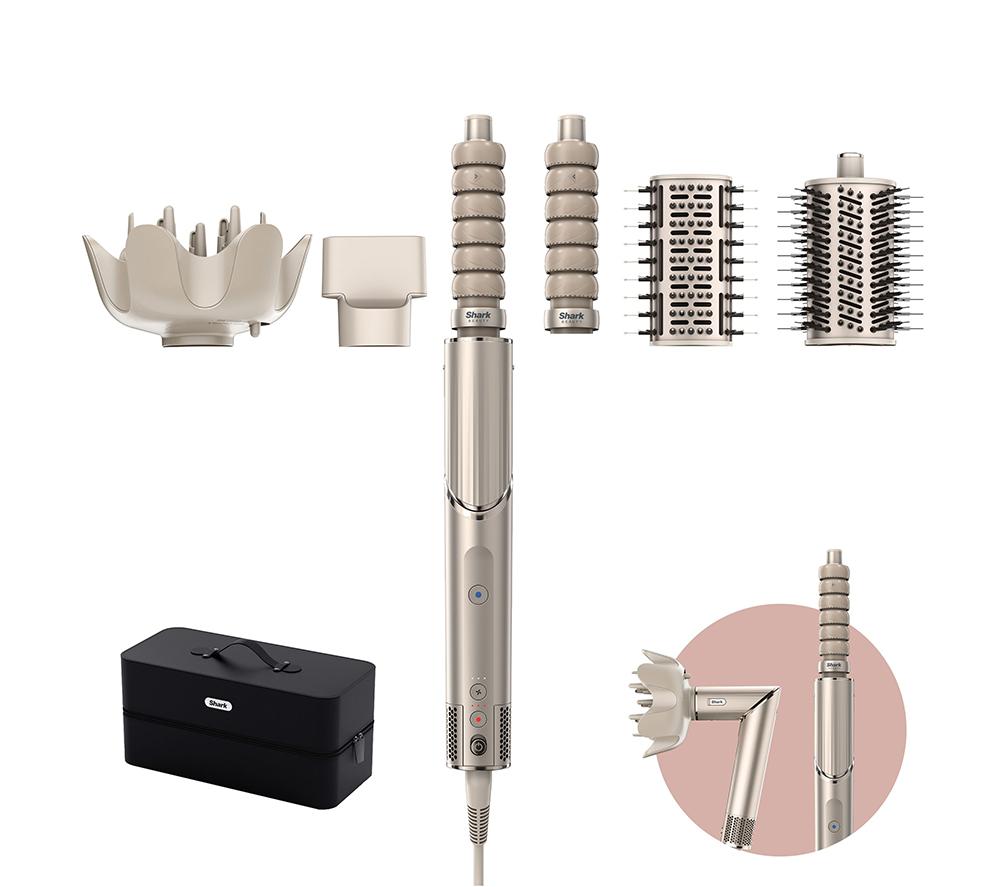 SHARK FlexStyle HD446SLUK 5-in-1 Air Styler & Hair Dryer   Stone