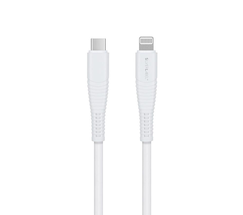 SILVERLABEL USB Type-C to Lightning Cable - 1 m, White
