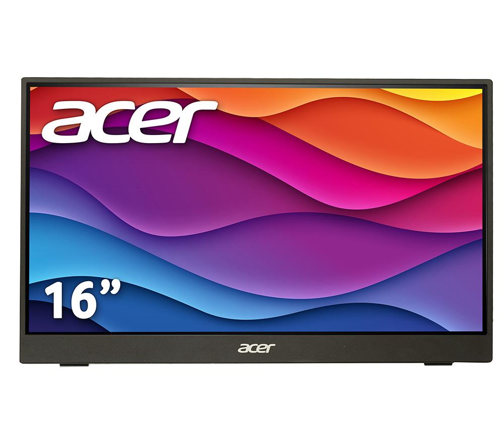 ACER PM161QB1bmiuux Full HD 15.6inch IPS LCD Portable Monitor - Black
