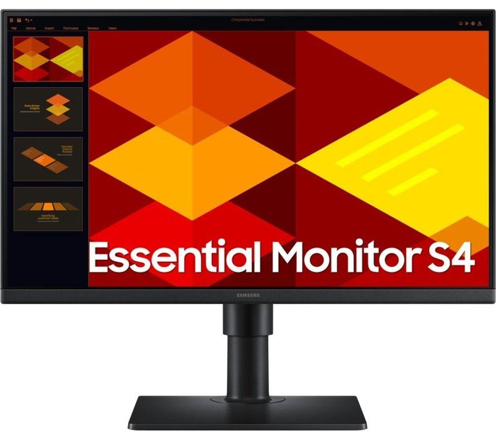 SAMSUNG LS27D406GAUXXU S4 Full HD 27inch IPS LCD Monitor - Black