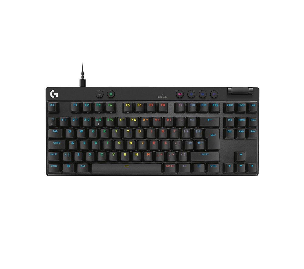 LOGITECH PRO X TKL RAPID Gaming Keyboard - Black