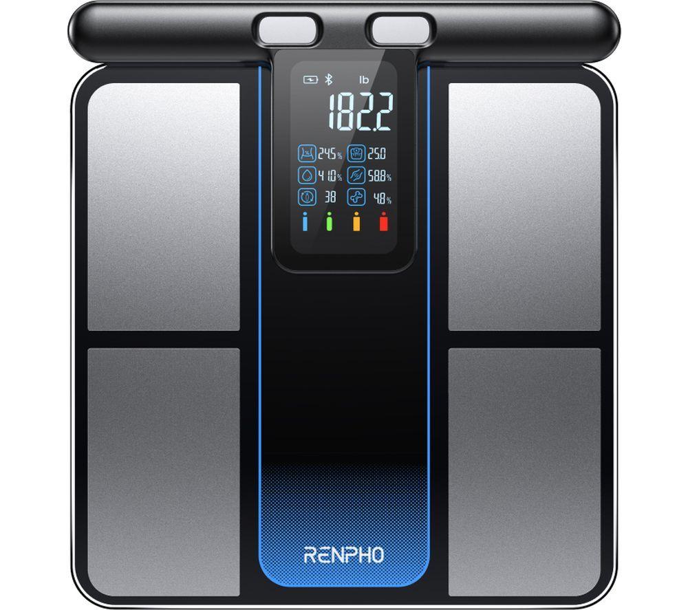 RENPHO MorphoScan Smart Body Scale - Black & Silver