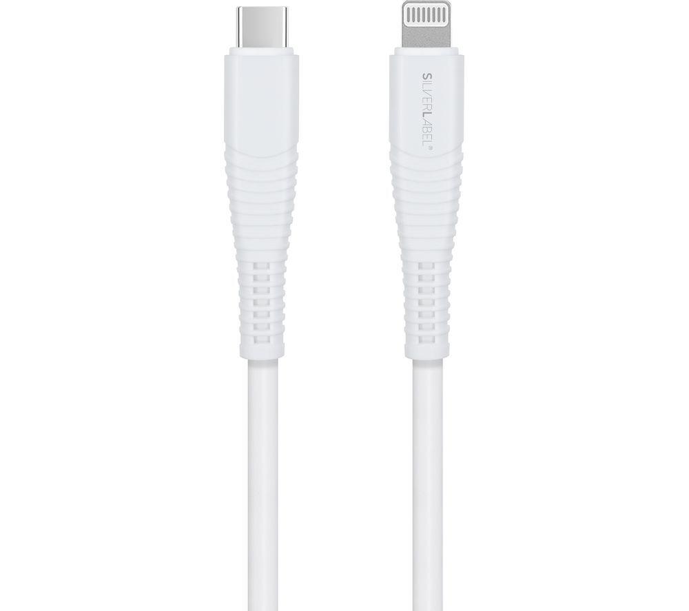 SILVERLABEL USB Type-C to Lightning Cable - 3 m, White