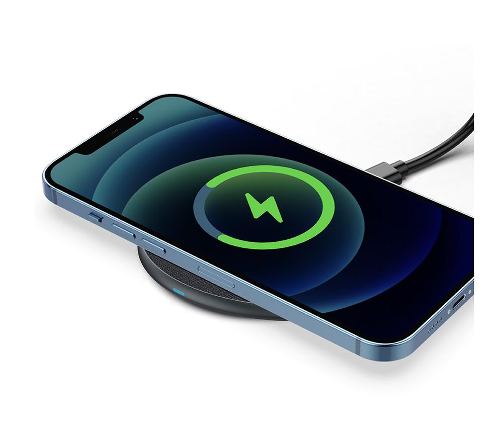 SILVERLABEL 28871SL51 Qi Wireless Charging Pad - Black