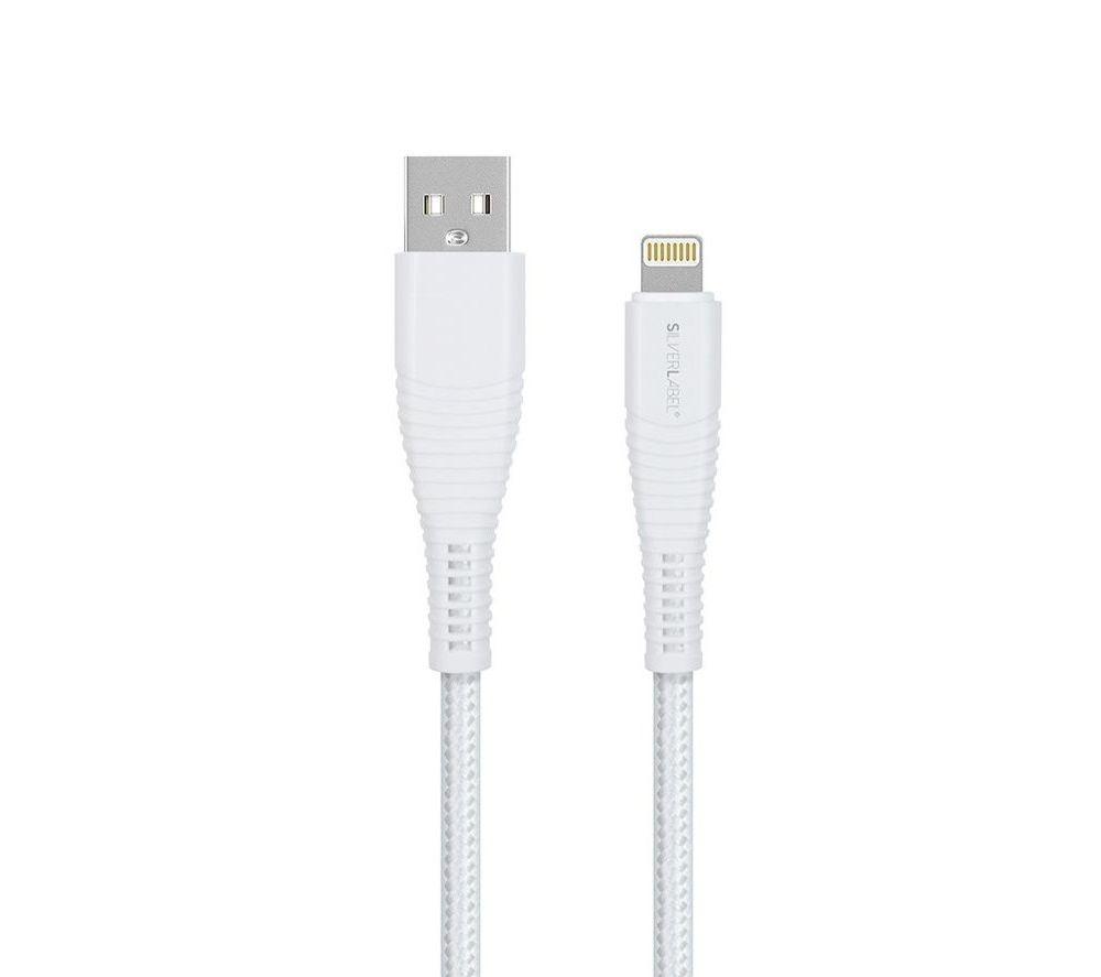 SILVERLABEL USB Type-A to Lighting Cable - 2 m, White