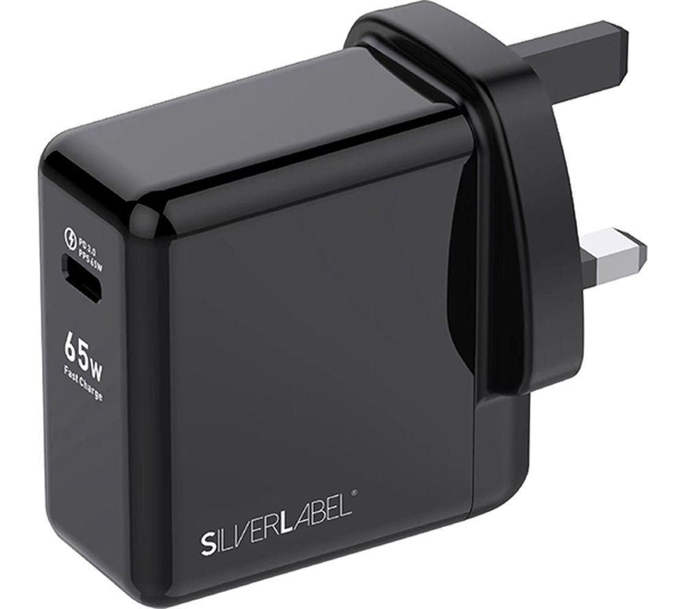 SILVERLABEL 30241SL10 65 W Universal USB Type-C Charger - Black