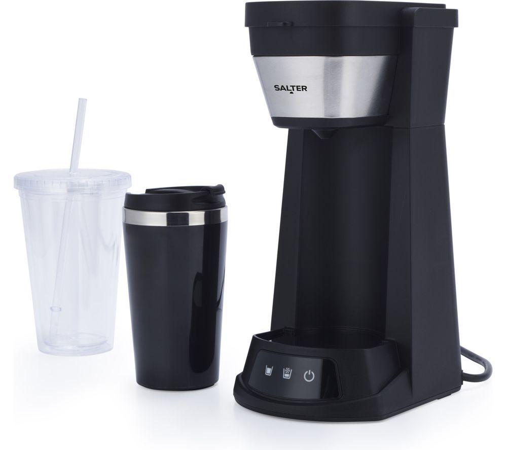 SALTER 2-in-1 Iced Coffee Maker - Black