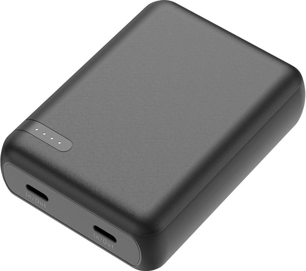 GOJI 10000 mAh Portable Power Bank - Black