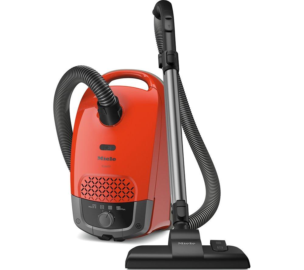MIELE Guard S1 Junior Cylinder Bagged Vacuum Cleaner - Terra Red