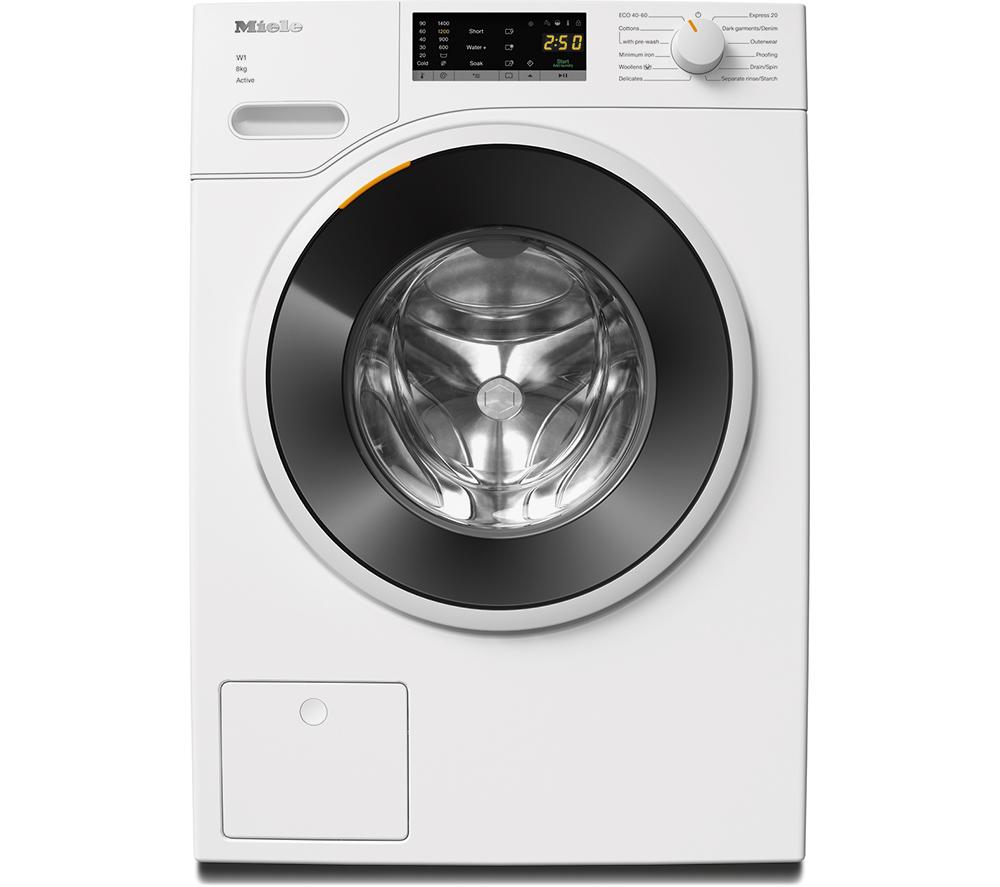 MIELE WWA120 WCS 8 kg 1400 Spin Washing Machine - Lotus White