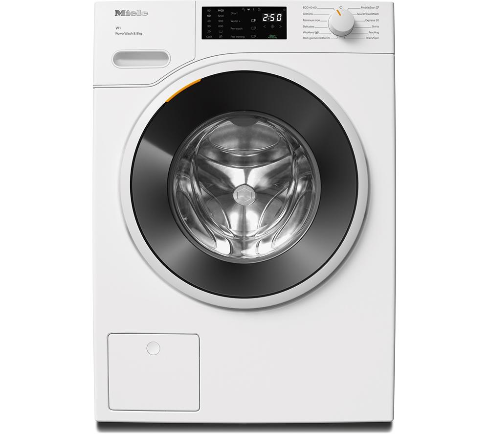 MIELE PWash WWB360 WCS WiFi-enabled 8 kg 1400 Spin Washing Machine - Lotus White