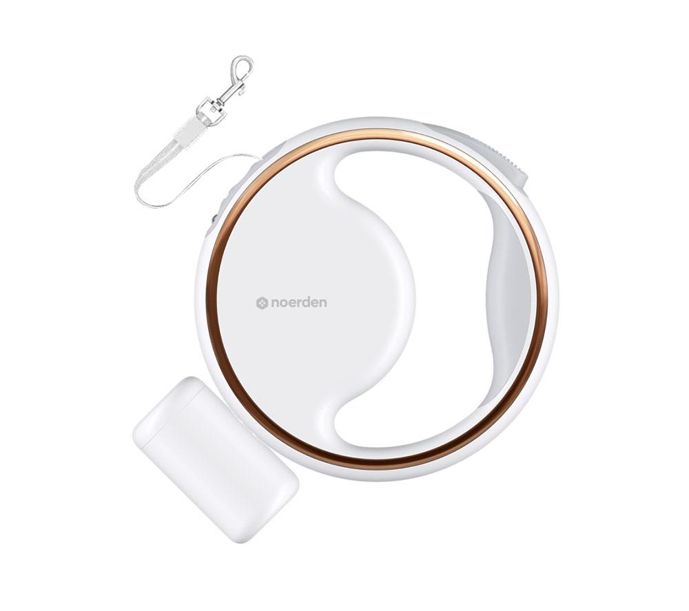 NOERDEN Lumi Retractable Pet Leash - White