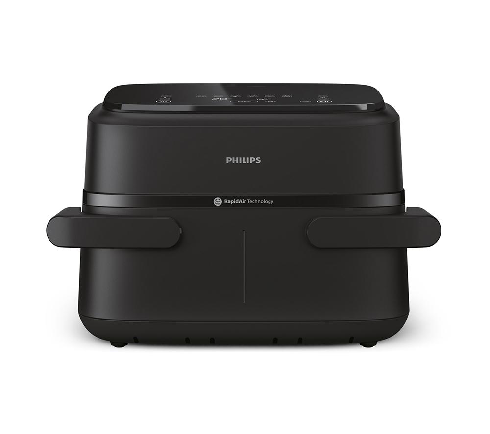 PHILIPS 1000 Series NA150/09 7.1L FlexDrawer Dual Basket Air Fryer - Black