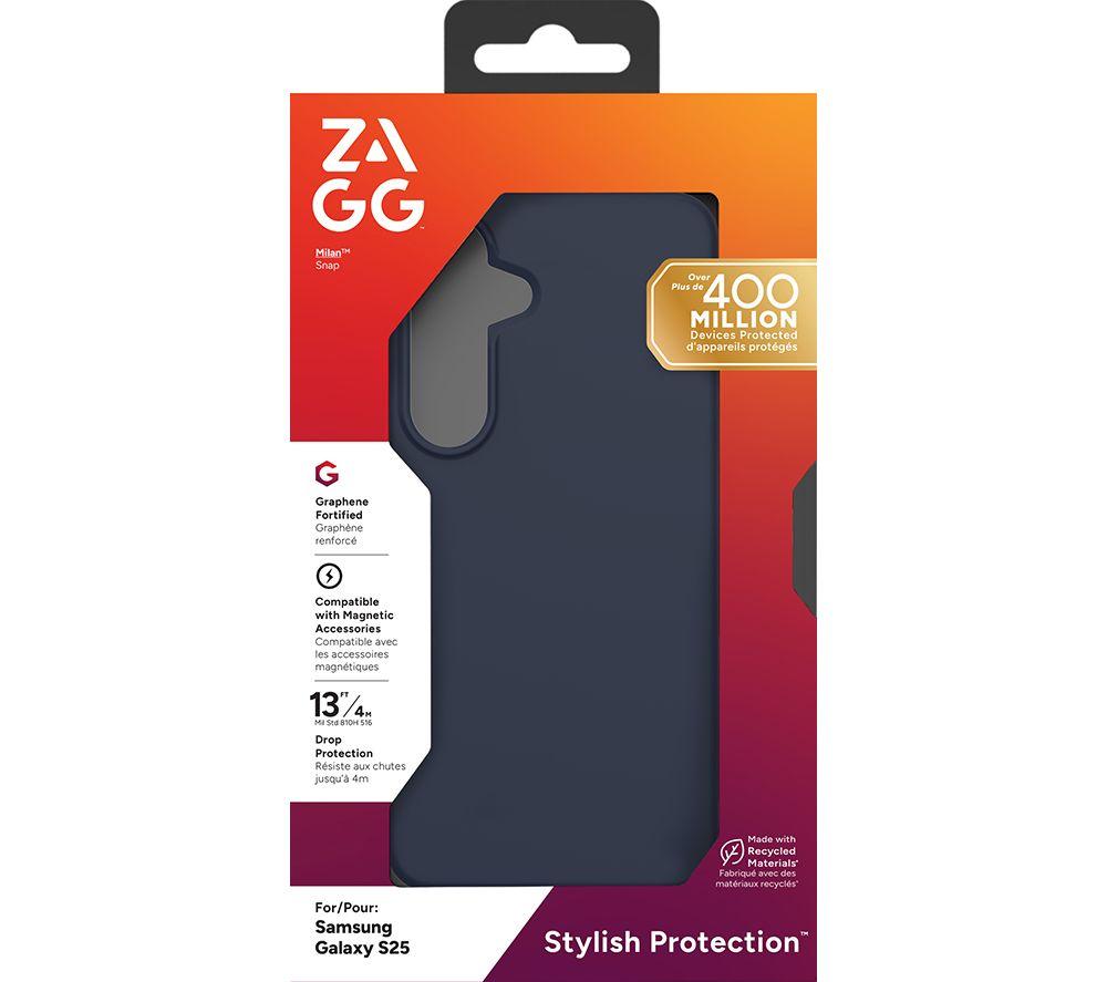 ZAGG Milan Galaxy S25 Case - Navy