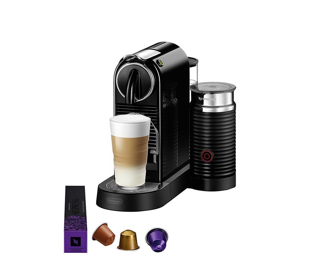 NESPRESSO by De'Longhi Citiz Barista Bundle EN267.BAE Coffee Machine - Black