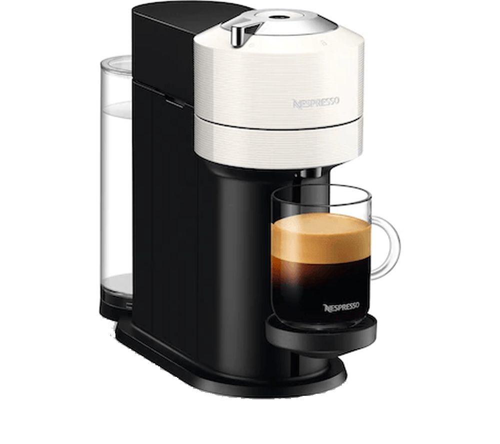 NESPRESSO by De'Longhi Vertuo Next ENV120.W Coffee Machine - Black & White