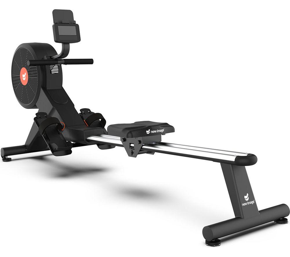 NEW IMAGE FITT Row Smart Bluetooth Rowing Machine - Black
