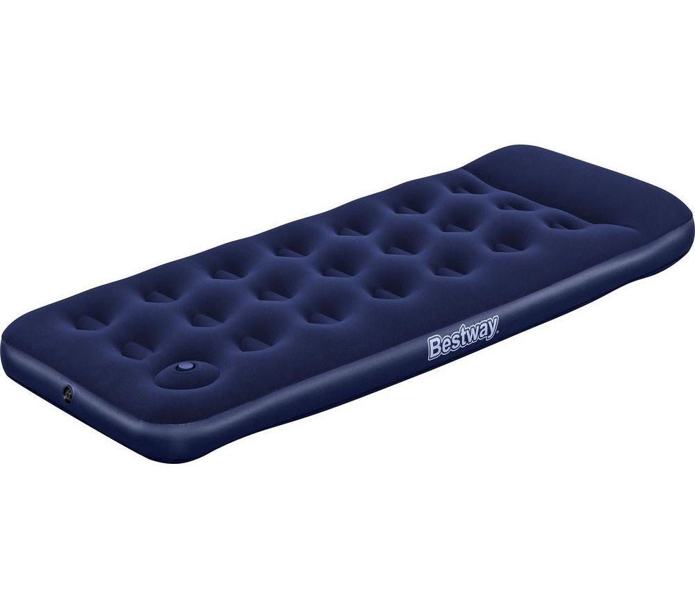 BESTWAY Air Mattress with Built-in Foot Pump - Single