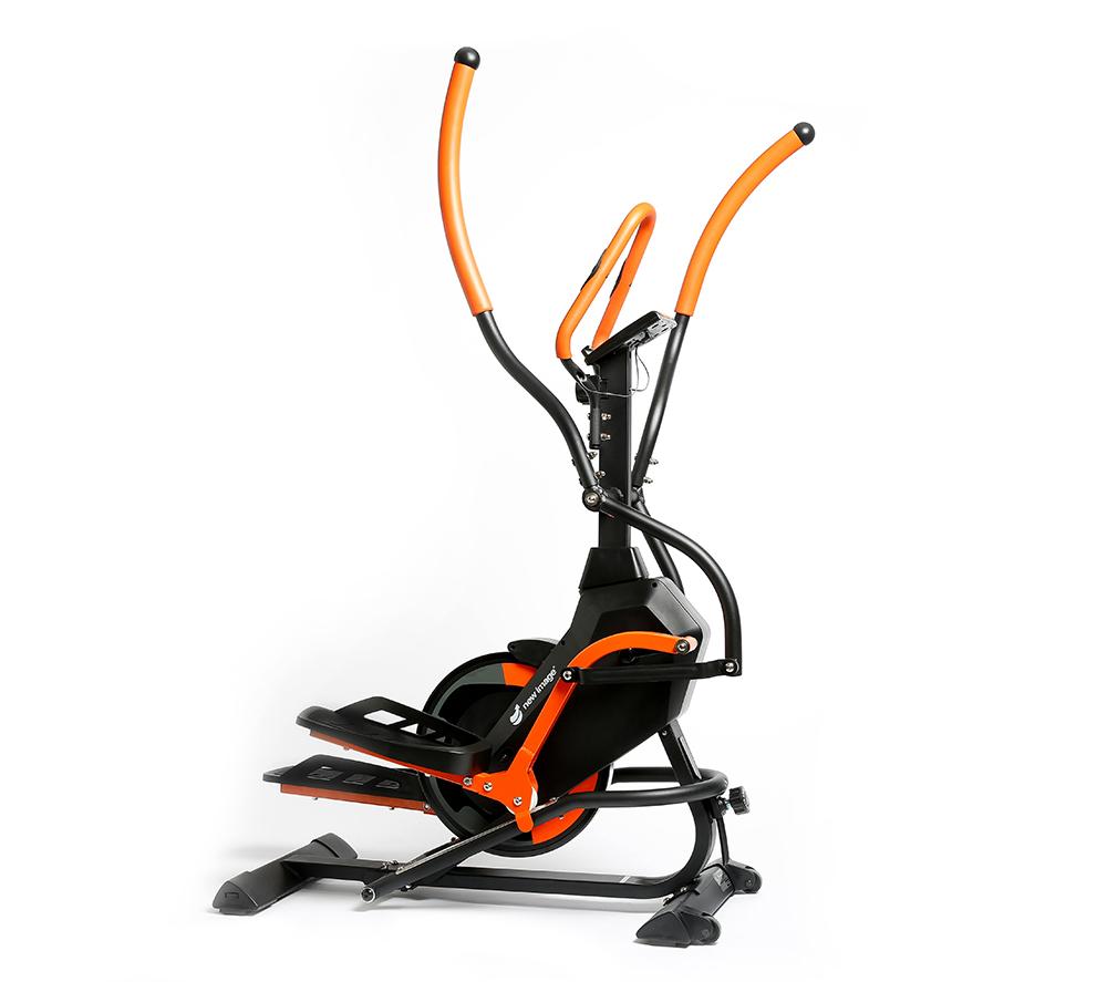 NEW IMAGE FITT Strider Elliptical Machine - Black & Orange