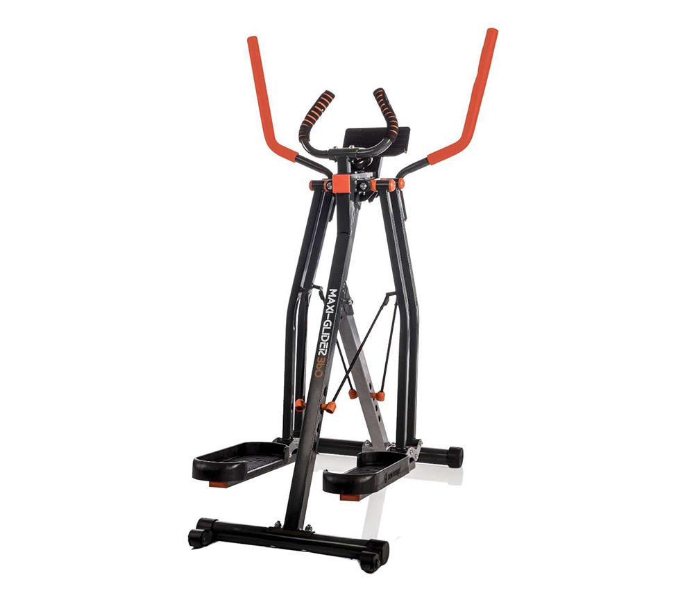 NEW IMAGE Maxi-Glider 360 Elliptical Machine - Black & Orange