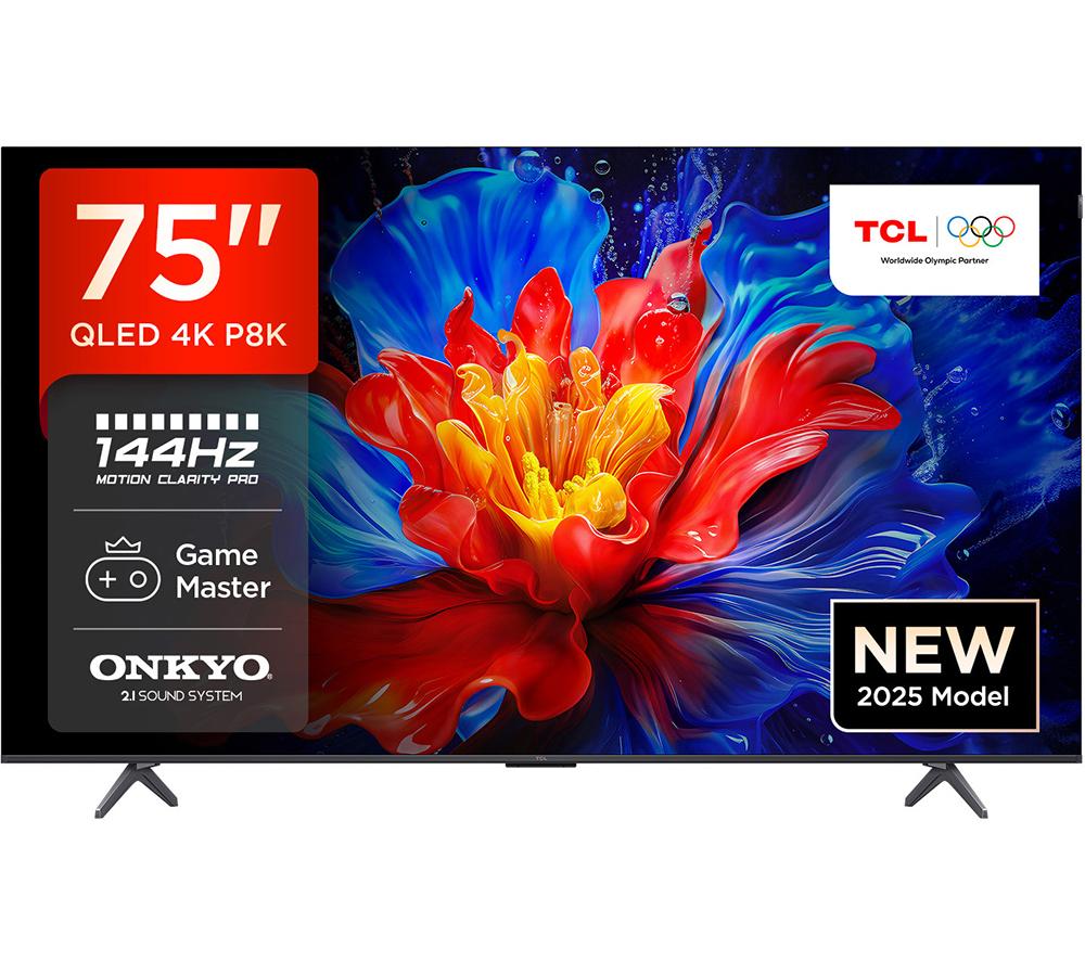 75inch TCL 75P8K  Smart 4K Ultra HD HDR QLED TV