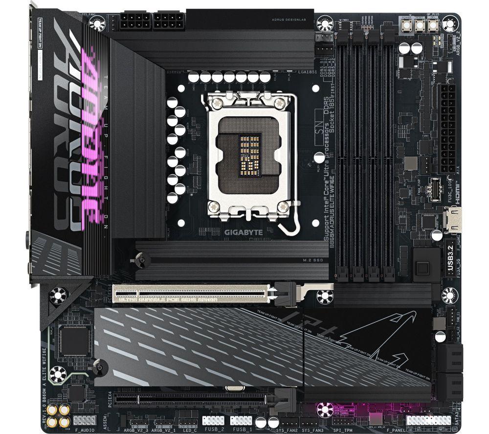 GIGABYTE Aorus Elite WiFi6E B860M LGA1851 Motherboard