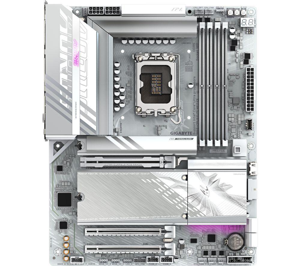 GIGABYTE Aorus Elite Wi-Fi7 ICE B860 LGA1851 Motherboard