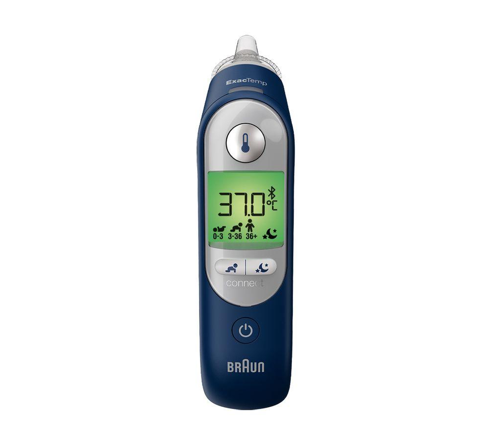 BRAUN ThermoScan 7 Connect Ear Thermometer - Blue