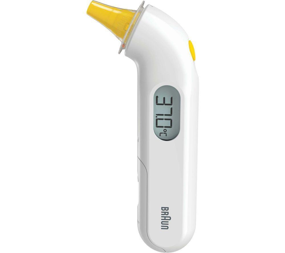 BRAUN ThermoScan 3 IRT 3030 Ear Thermometer - White