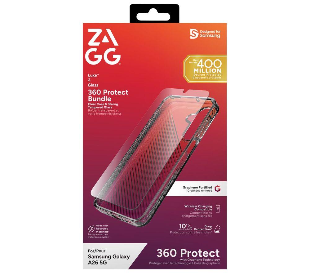 ZAGG A26 Luxe Case & Screen Protector Bundle