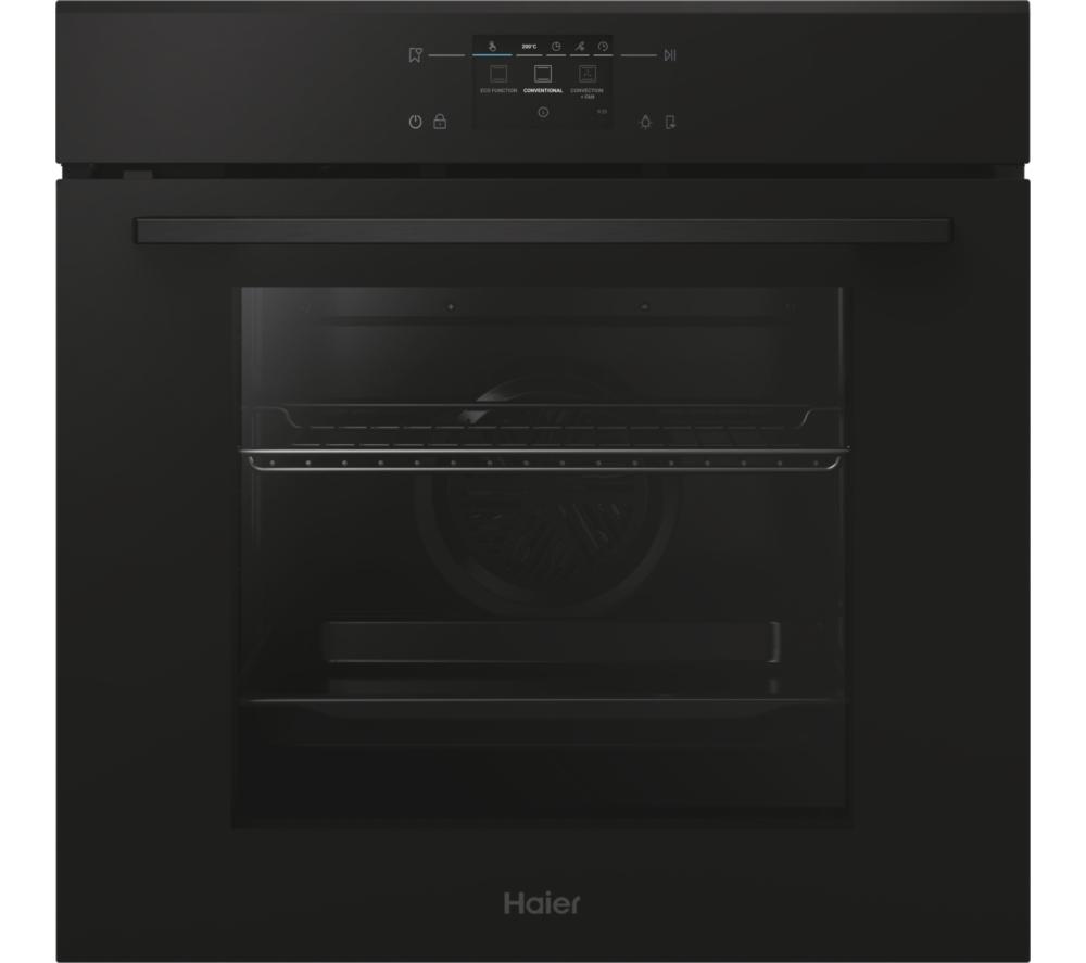 Haier Id Series 2 H6 Id25l5ytx Electric Pyrolytic Smart Oven - Black, Black