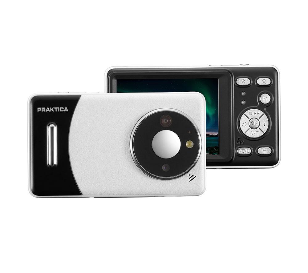 PRAKTICA DZ13 Compact Digital Camera - White & Black