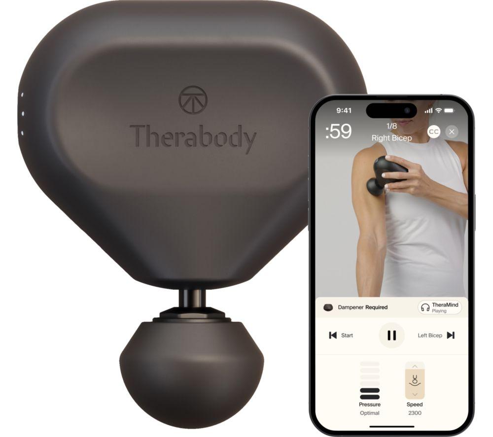 THERABODY Theragun Mini 3.0 Handheld Smart Body Massager - Black