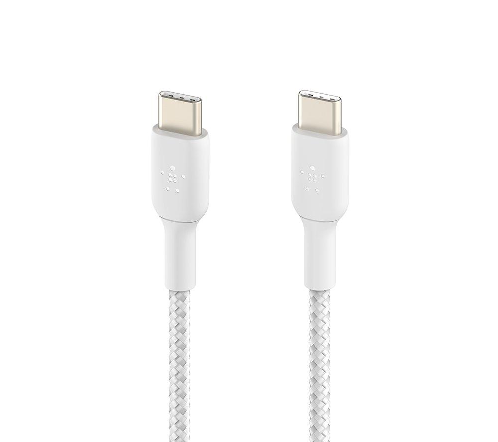 BELKIN Braided USB Type-C Cable - 2 m, White