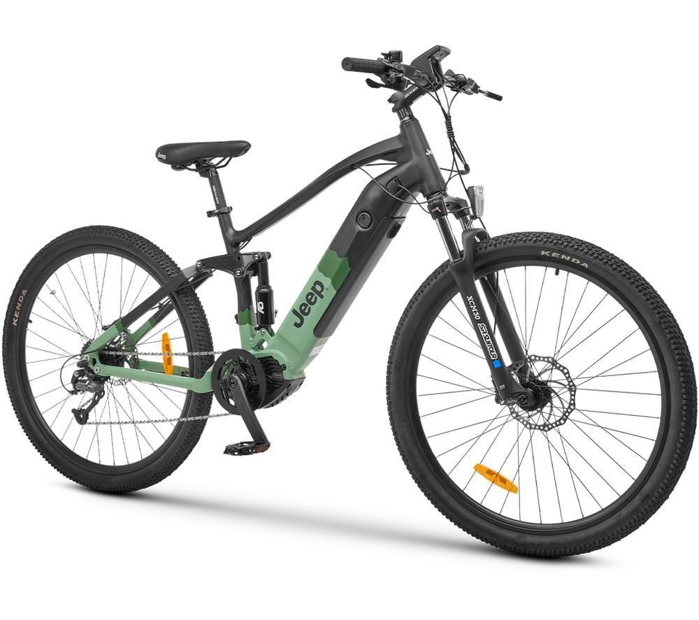 JEEP Hemlock Electric Bike - Green & Black