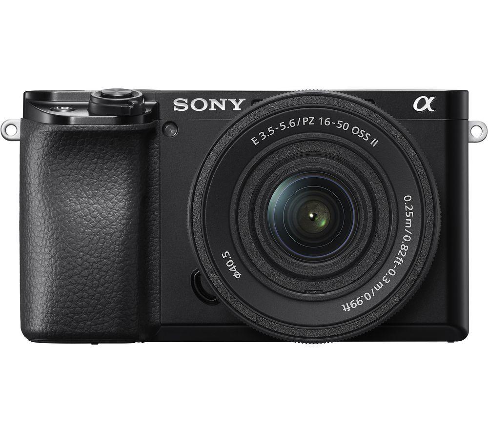 SONY a6100 Mirrorless Camera with E PZ 16-50 mm f/3.5-5.6 OSS II Lens