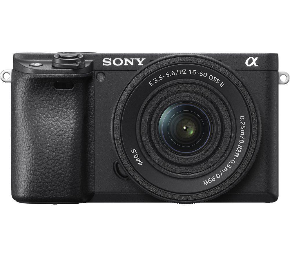 SONY a6400 Mirrorless Camera with E PZ 16-50 mm f/3.5-f/5.6 OSS II Lens