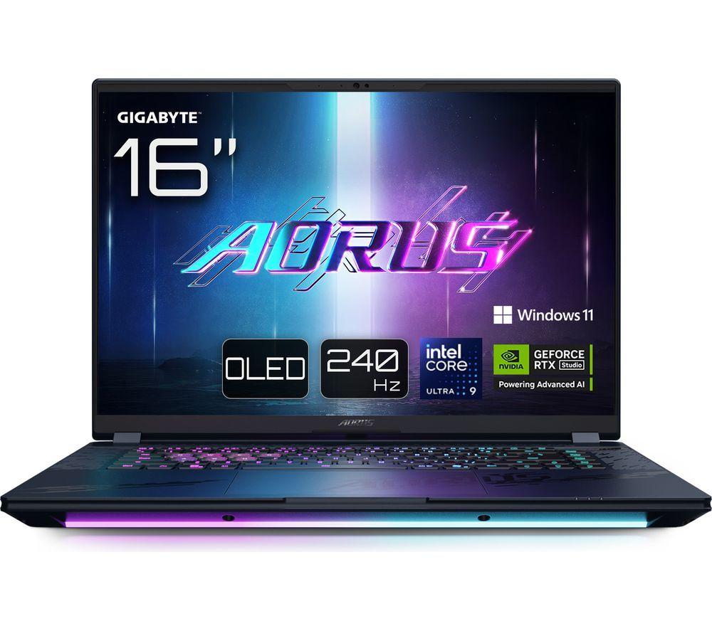 GIGABYTE AORUS MASTER 16 16inch Gaming Laptop - Intel®Core  Ultra 9, RTX 5080, 1 TB SSD
