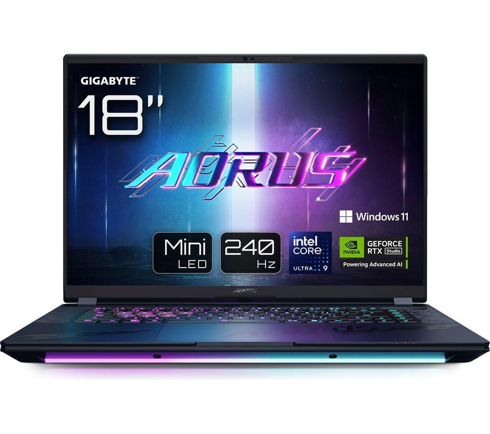 GIGABYTE AORUS MASTER 18 18inch Gaming Laptop - Intel®Core  Ultra 9, RTX 5090, 2 TB SSD