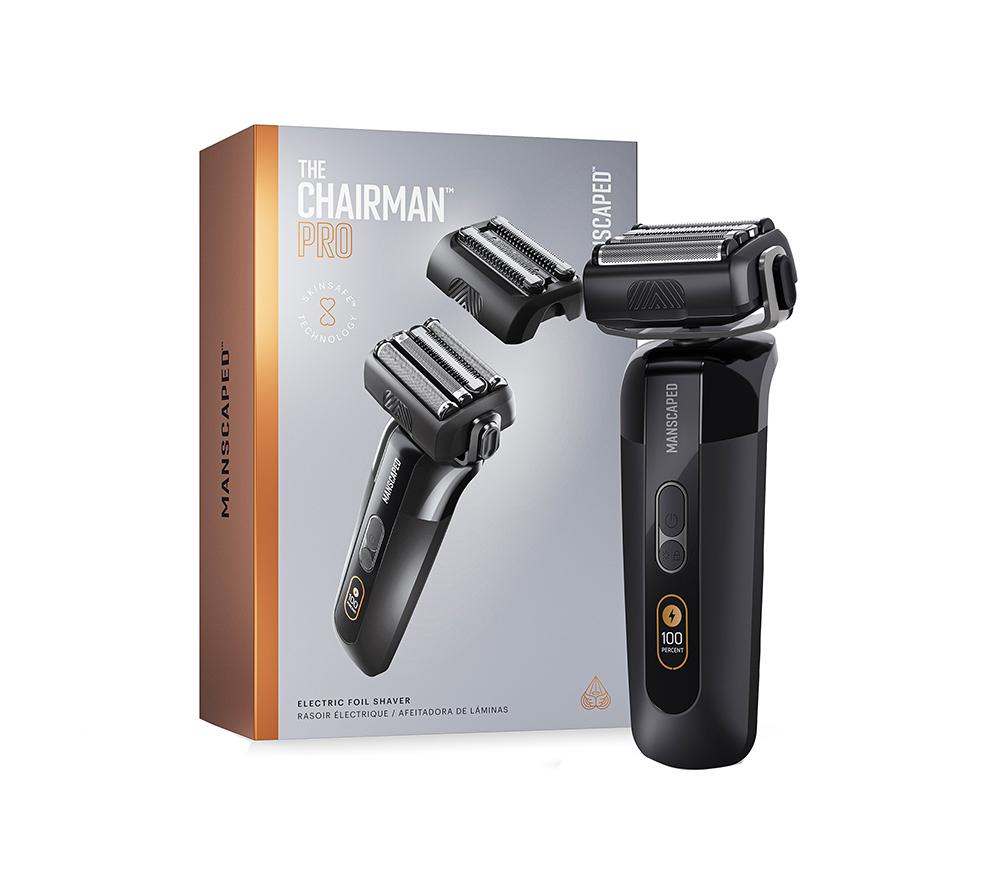 MANSCAPED The Chairman Pro Wet & Dry Foil Shaver - Black