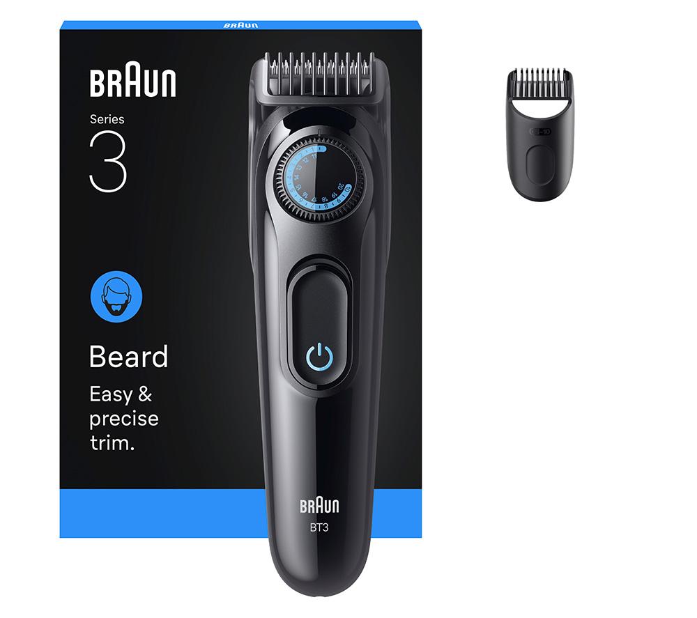 BRAUN Series 3 BT3500 Beard Trimmer - Black