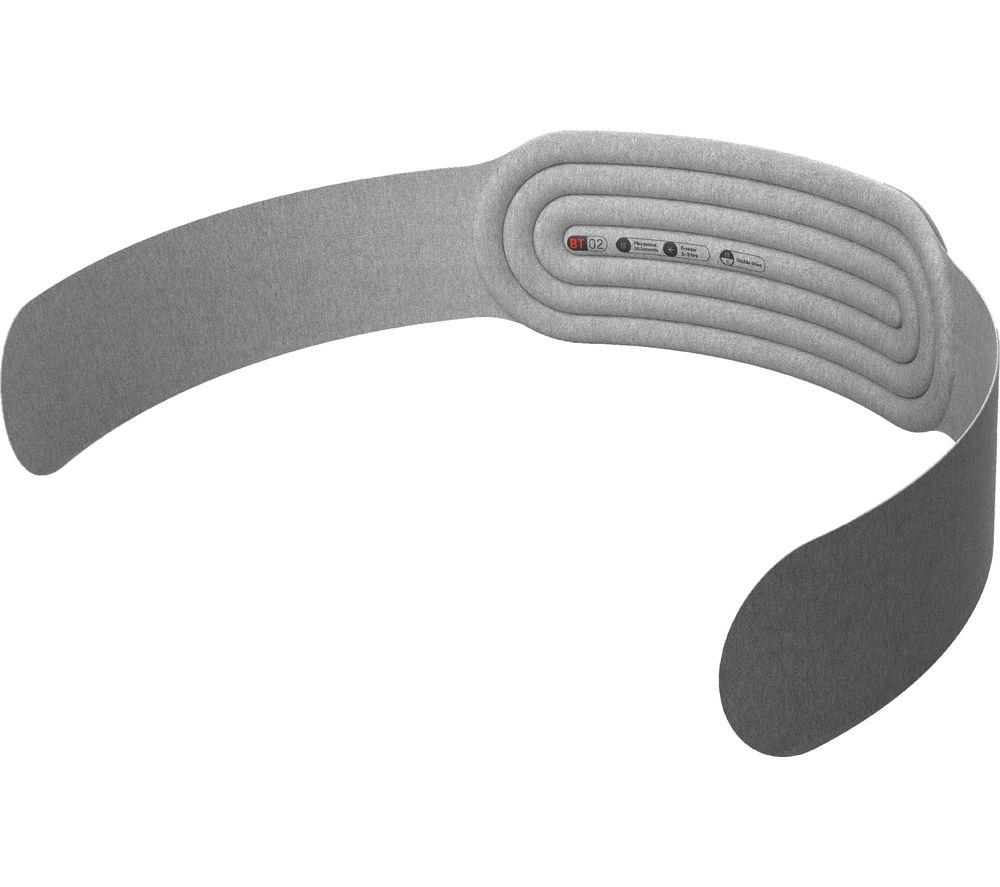 SHARPER IMAGE Hot & Cold Compression Back Wrap - Grey