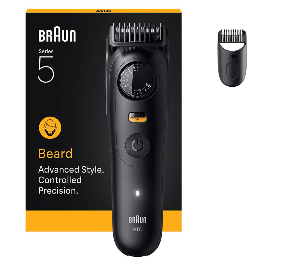 BRAUN Series 5 BRABT5500 Beard Trimmer - Black
