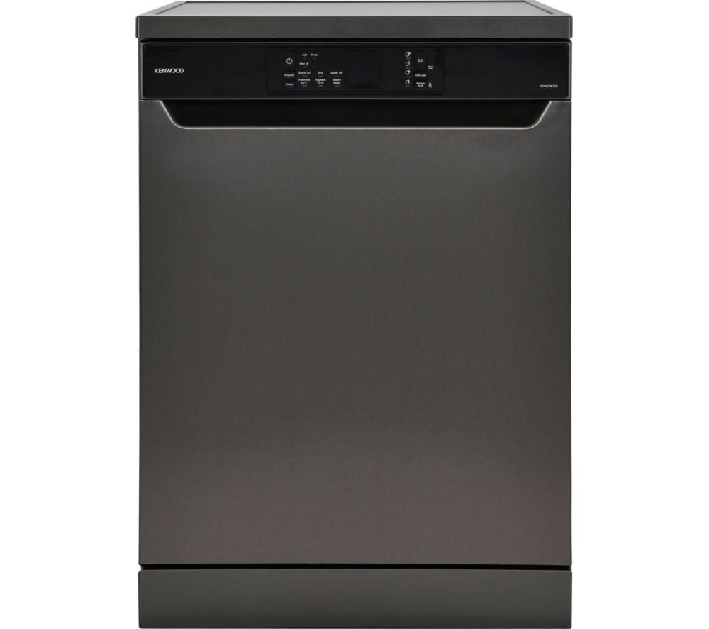KENWOOD KDWD16T25 Full-size Dishwasher - Dark Inox
