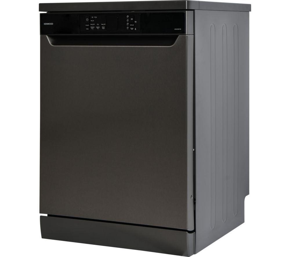 Buy KENWOOD KDWD16T25 Full-size Dishwasher Dark Inox Currys