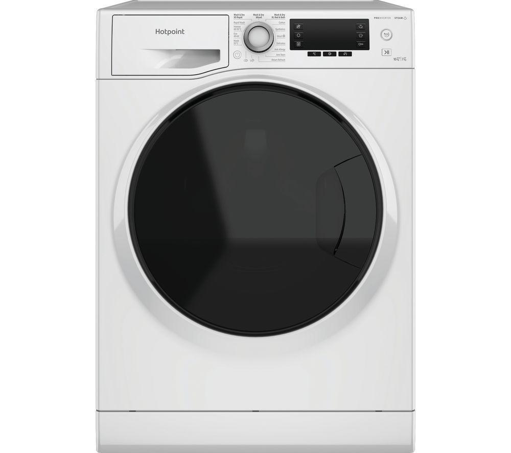 HOTPOINT ActiveCare NDD 10748 DA UK 10 kg Washer Dryer - White