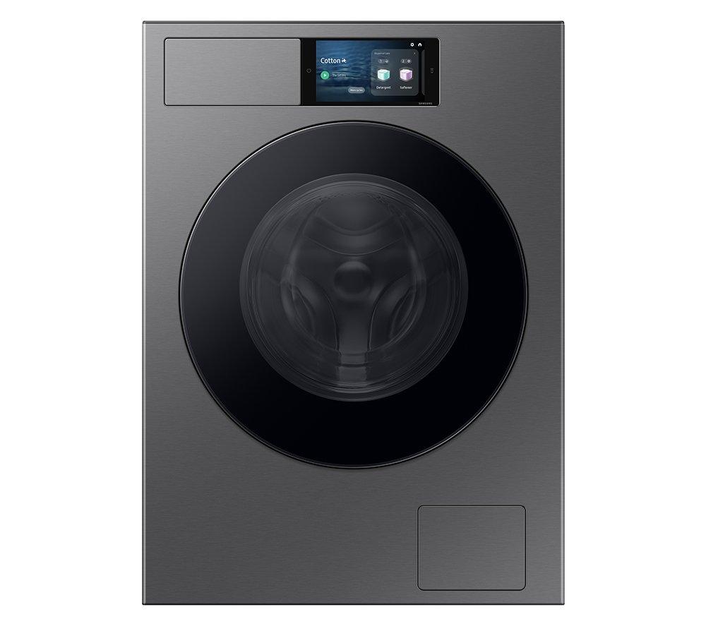 SAMSUNG Series 9 AI Home WF90F09C4SU1 WiFi-enabled 9kg 1400 Spin Smart Washing Machine - Dark Silver