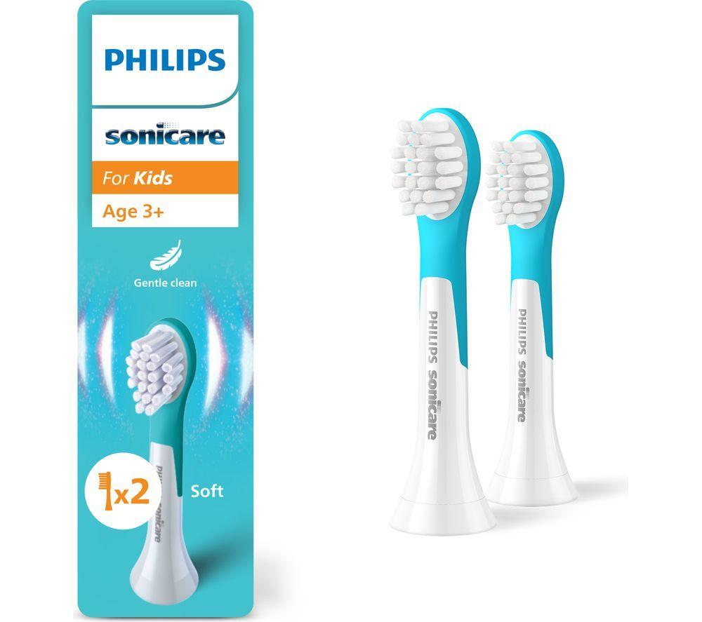 PHILIPS Sonicare for Kids HX6032/90 Toothbrush Head - Pack of 2, White